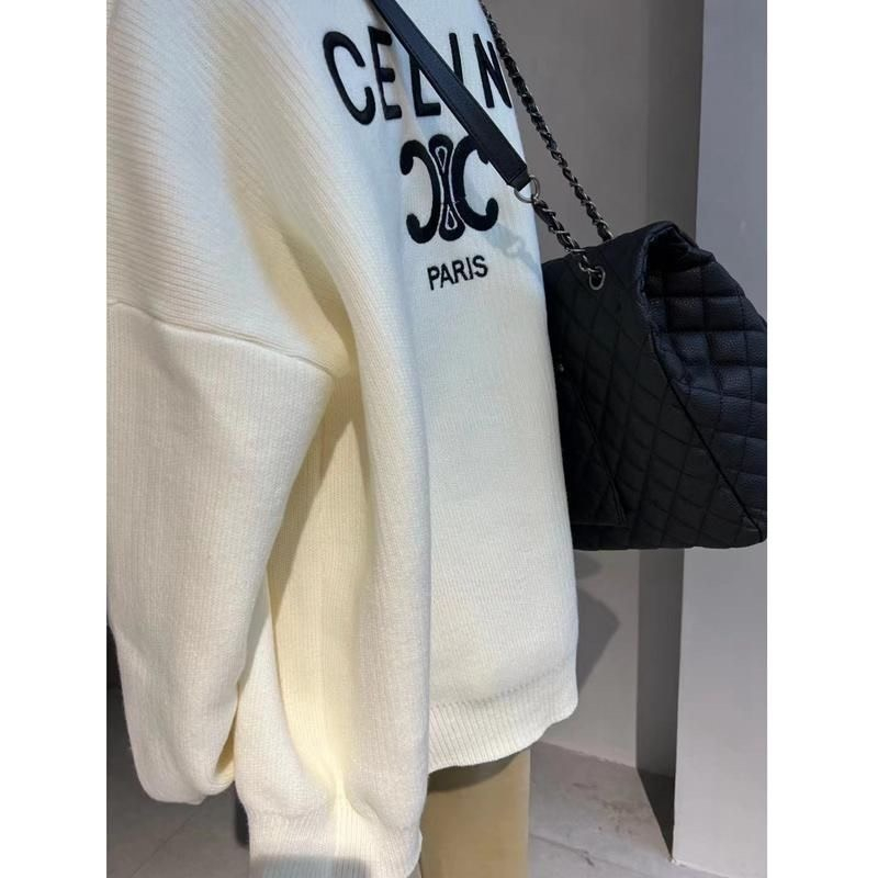 Áo Khoác Cardigan Tay Dài Cổ V Dáng Rộng Phong Cách Hàn Quốc Họa Tiết Thêu Chữ Baric Trước Ngực Hàng Qccc Nvn.Store