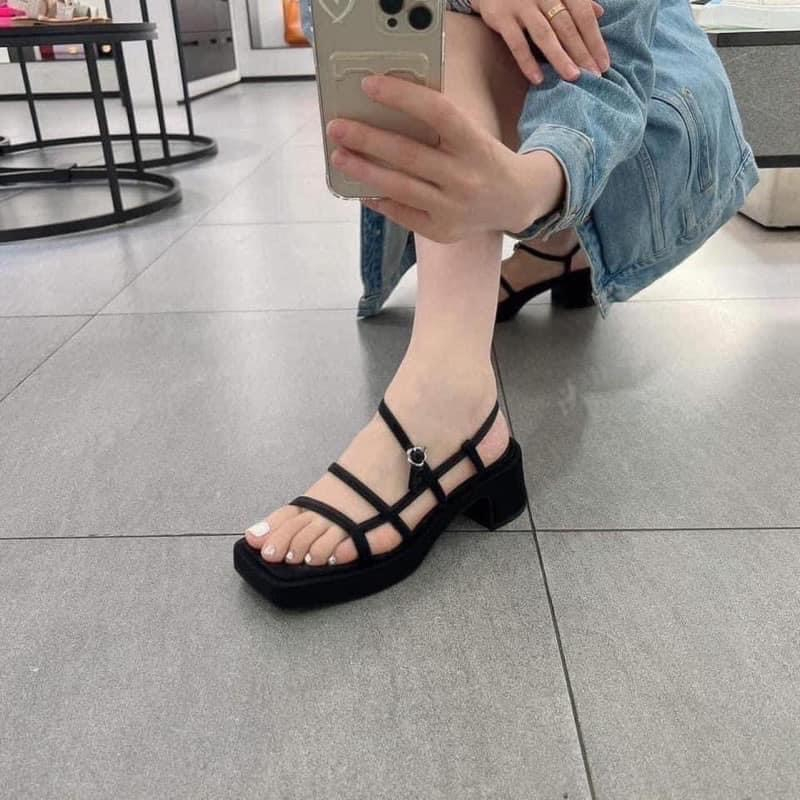 Giày Judy- Sandal Xuồng CnK Ngang Sườn 6p VNXK