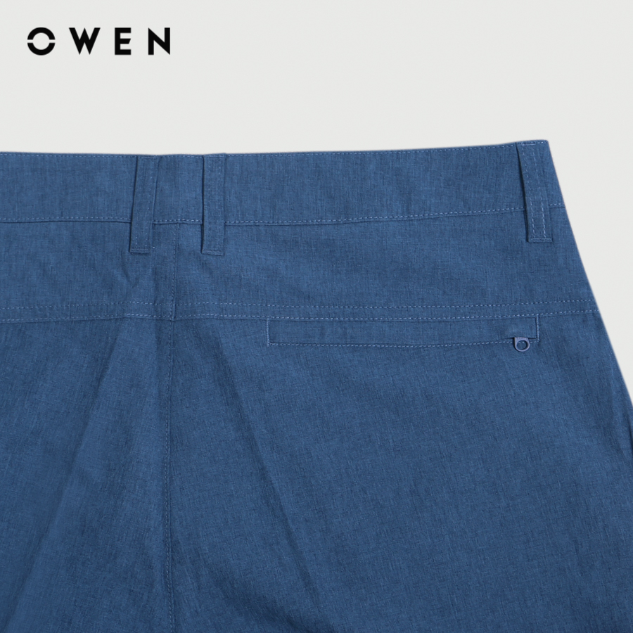 OWEN - Quần Short Nam Owen dáng Sport Life màu Xanh chất liệu Polyester,Elastane - SS231421