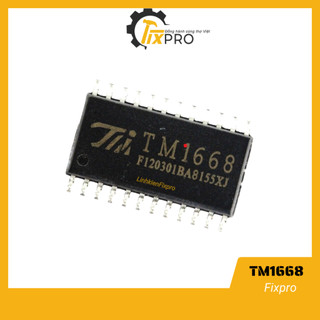 TM1668 SOP-24 IC LED driver chân dán SMD (Túi 3 chiếc)