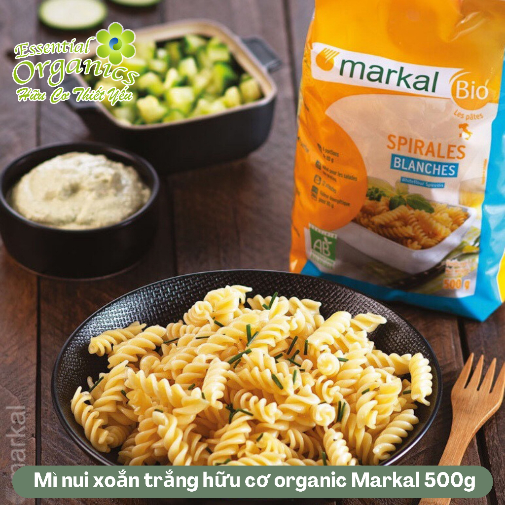 Nui mì hữu cơ organic pasta Markal 500g nhập khẩu Pháp