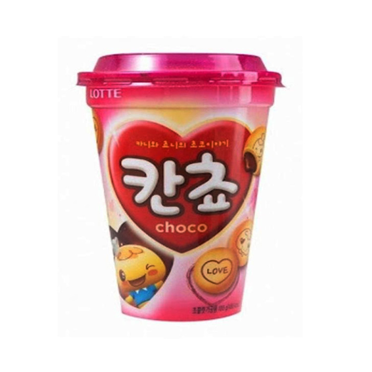 Bánh quy nhân socola Kancho Lotte Hàn Quốc 95g