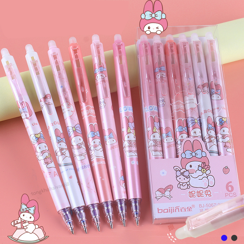 Bút Bi Xoá Được Nhiều Mẫu Cute, Bút Gel Có Đầu Xóa Được Ngòi Kim 0,5mm Nhiều Mẫu Mã Dễ Lựa Chọn