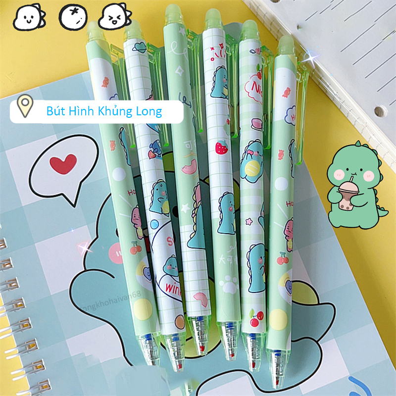 Bút Bi Xoá Được Nhiều Mẫu Cute, Bút Gel Có Đầu Xóa Được Ngòi Kim 0,5mm Nhiều Mẫu Mã Dễ Lựa Chọn