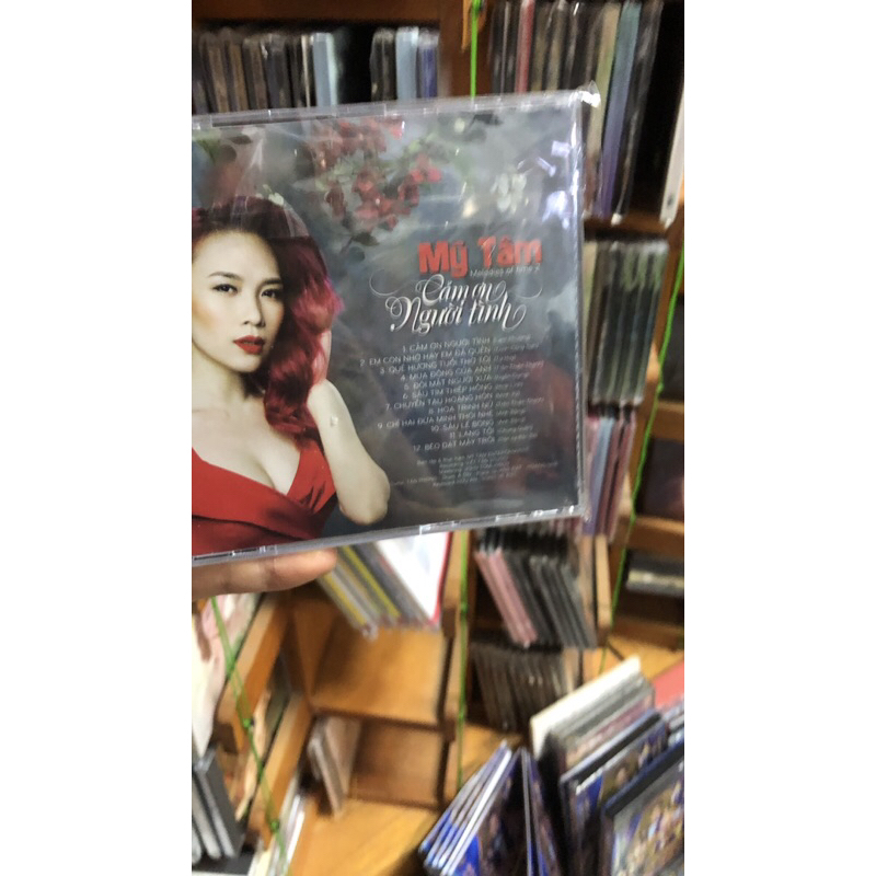 2 cd ca sĩ mỹ tâm - album- cảm ơn người tình - tình khúc  trịnh công sơn , lh ánh huệ audio ☎️0858556653