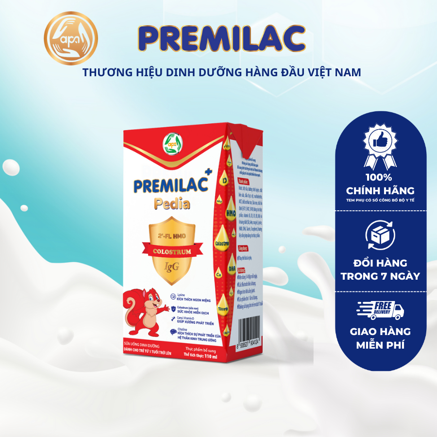 Lẻ sữa Bột sữa non Pha sẵn Premilac Colostrum Pedia Suy Dinh Dưỡng 110ml/180ml