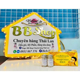 Ống Hít Mũi Giảm Viêm Xoang Jarungjit Inhalor Thái Lan
