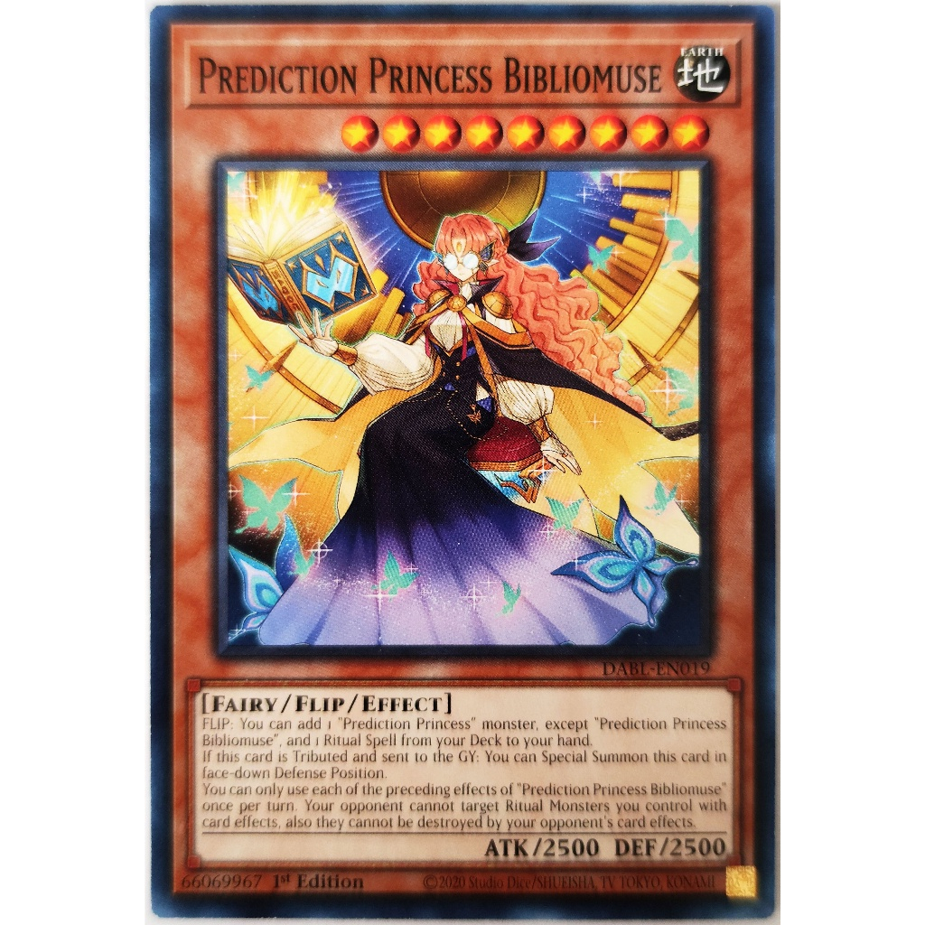 [Thẻ Yugioh] Prediction Princess Bibliomuse |EN| Common