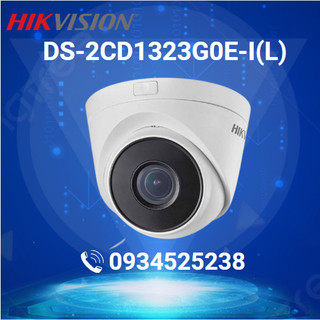 Camera IP Dome hồng ngoại 2.0 Megapixel HIKVISION DS-2CD1323G0E-I(L)