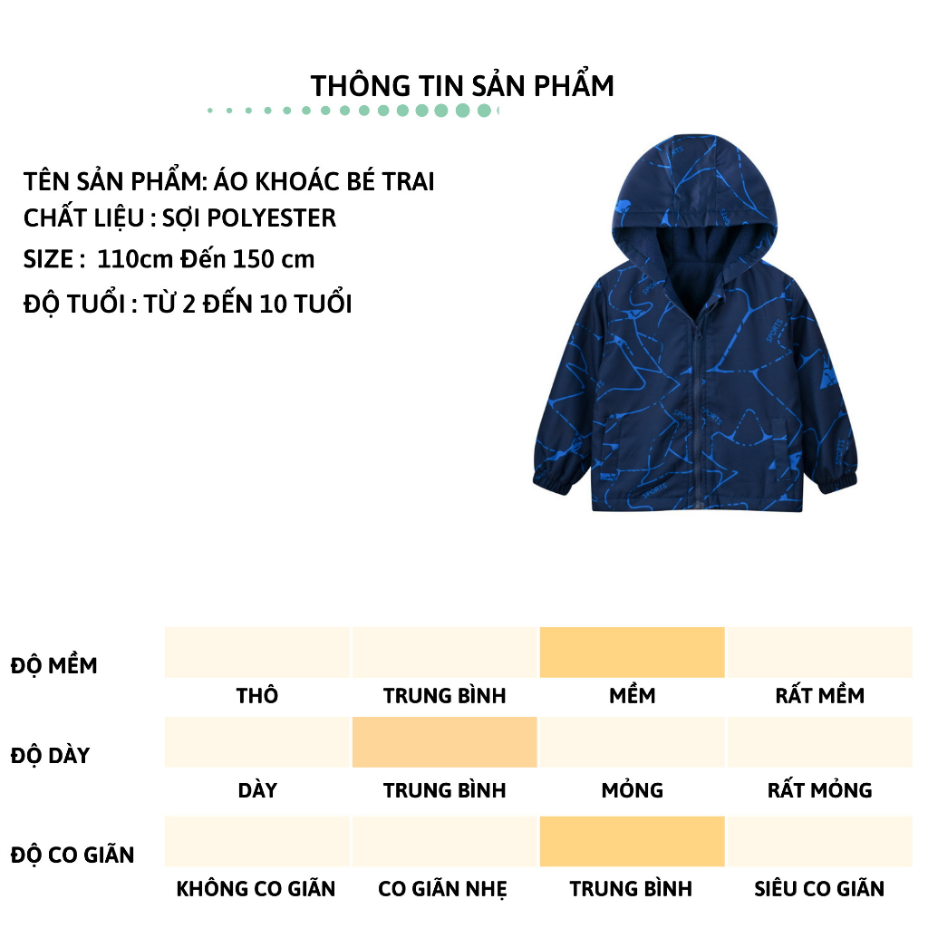 Áo khoác gió lót nỉ cho bé trai 27Kids áo ấm mùa đông có mũ cho trẻ 2-10 tuổi BLCO3