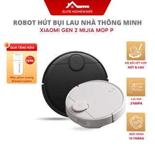 Robot hút bụi lau nhà thông minh XIAOMI Gen 2 Mijia MOP P 3 chế độ cảm biến tránh chướng ngại vật