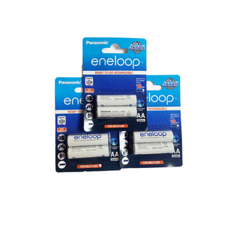 Pin sạc Panasonic Eneloop Vỉ 2 viên 2000mAh màu trắng