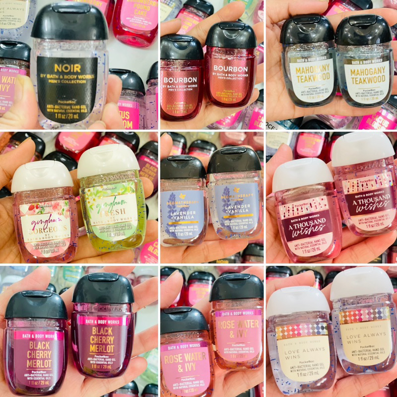 Gel/Nước rửa tay khô BBW - Hand sanitizer Bath Body Work