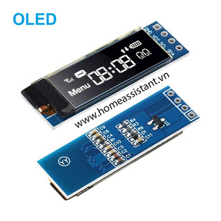 Màn hình lcd oled 0.91 inch i2c iic ssd1306
