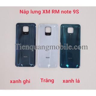 Nắp lưng Xiaomi Redmi Note 9S/ note 9 pro (chung mã)