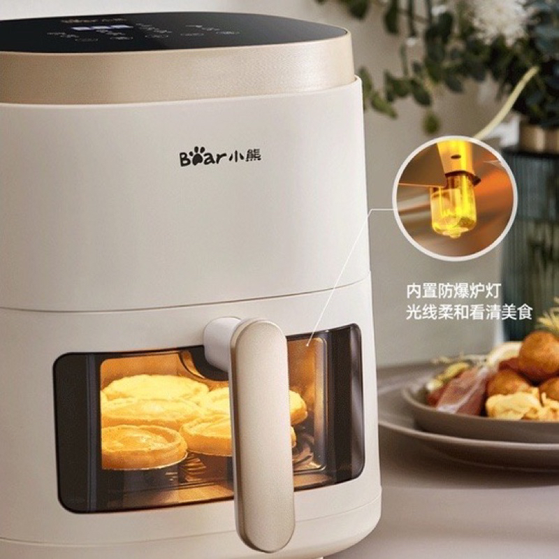 Nồi chiên không dầu Bear 5L F15E3 chính hãng