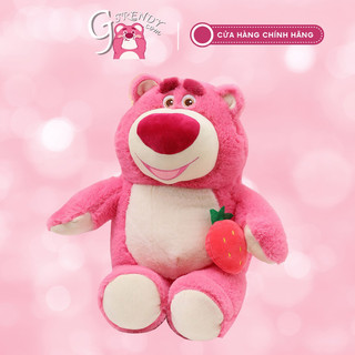 Gấu bông gấu dâu lotso cầm trái dâu