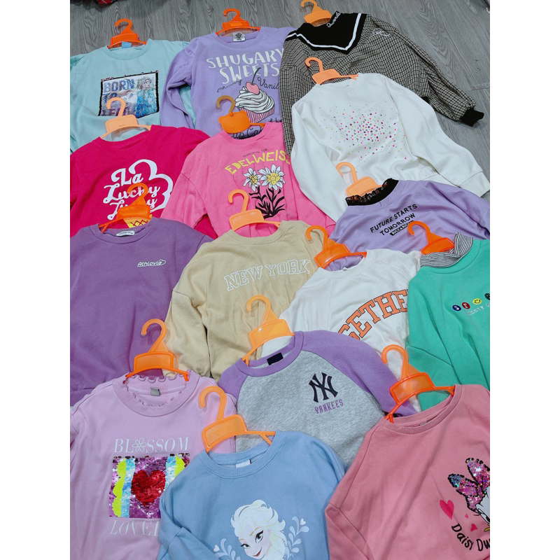 Áo nỉ cho bé chốt live 39