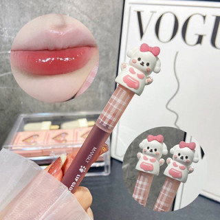 Son bóng cún hồng mansly mirror lip gloss m275