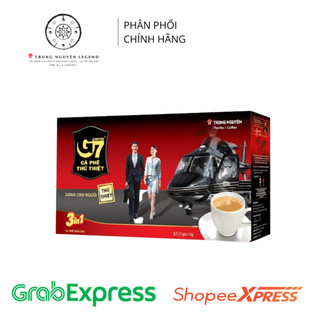 Cà phê G7 hòa tan 3in1 Trung Nguyên Hộp 21 Gói
