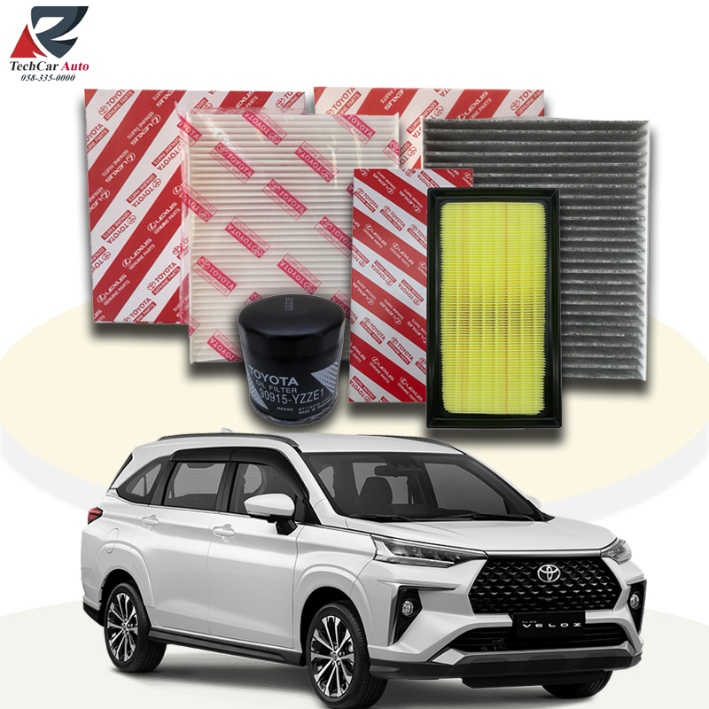 {Hàng Xịn} Toyota Veloz-Lọc gió động cơ-Lọc điều hòa-Lọc dầu nhớt