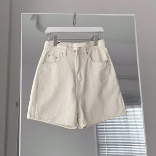 Quần Short Jeans Lửng Basic Phong Cách Unisex_SSSTore
