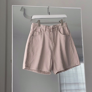 Quần Short Jeans Lửng Basic Phong Cách Unisex_SSSTore
