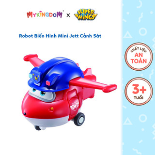 Robot Biến Hình Mini Jett Cảnh Sát