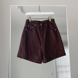Quần Short Jeans Lửng Basic Phong Cách Unisex_SSSTore