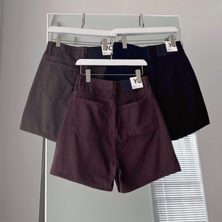Quần Short Jeans Lửng Basic Phong Cách Unisex_SSSTore