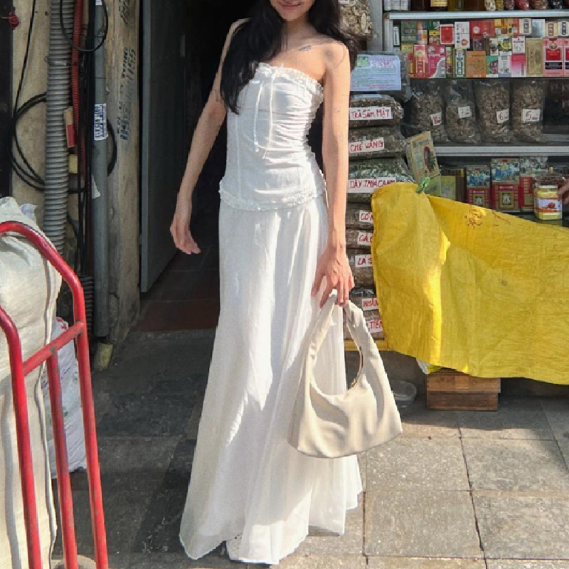 Váy cúp ngực dáng dài đầm dáng xinh xắn ROISE.hn