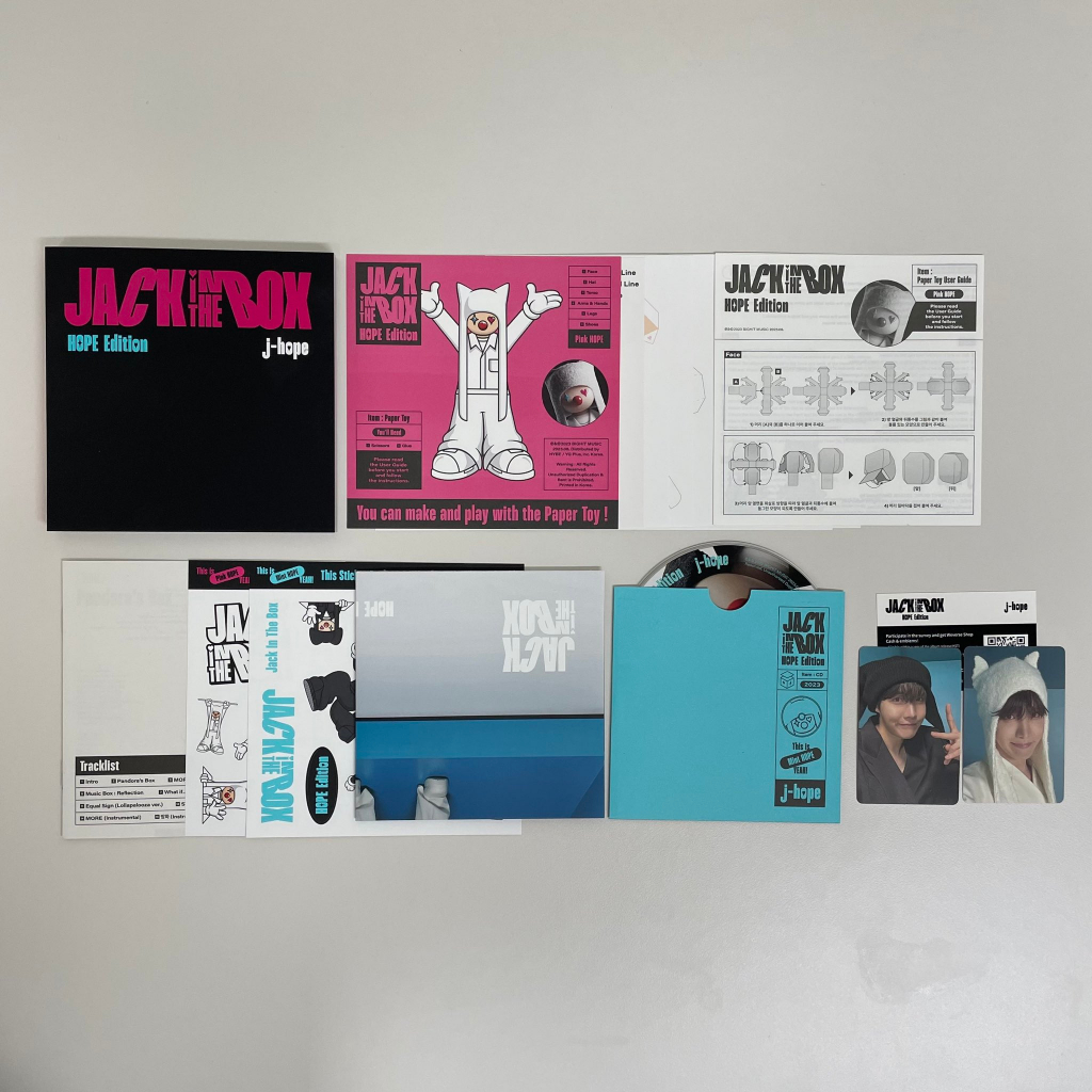 Bộ album ảnh Jack in the box Hope Edition - Nemo House