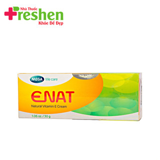 ENAT NATURAL VITAMIN E CREAM 30G - Kem dưỡng da, giữ ẩm