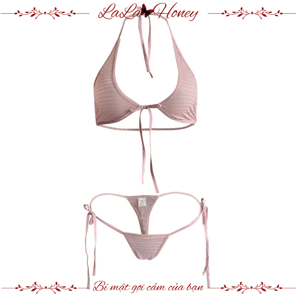 Set Bộ Đồ Lót Nữ Lọt Khe Sexy Xuyên Thấu Gợi Cảm, Bộ Nội Y Lingerie Sexy Lọt Khe Gợi Cảm Cho Nữ - LALA HONEY | BigBuy360 - bigbuy360.vn