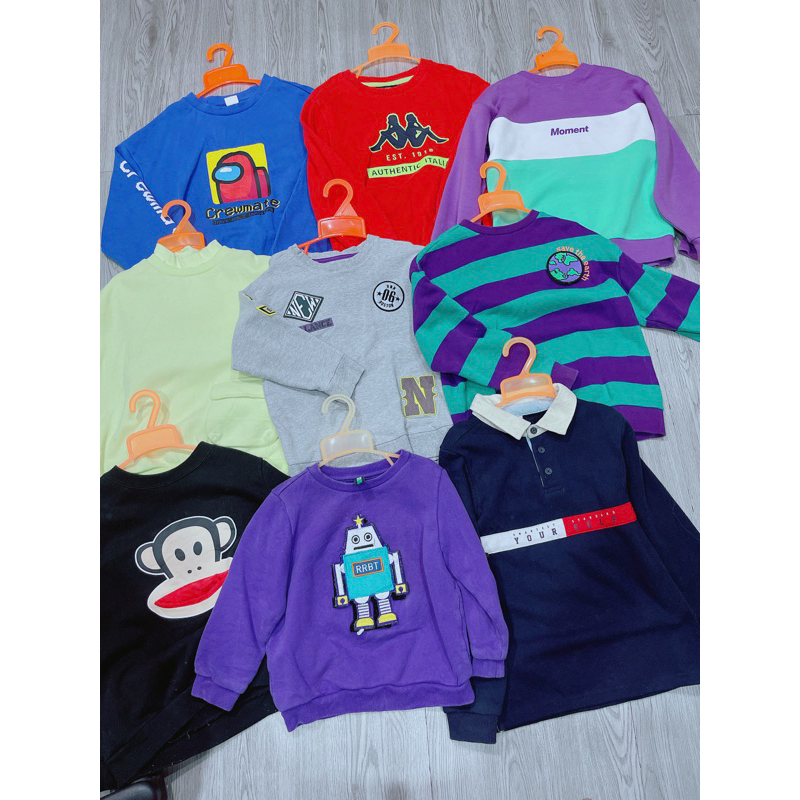 Áo nỉ cho bé chốt live 35