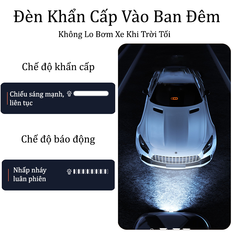 Bơm Lốp Ô Tô Không Dây 2 Xi Lanh