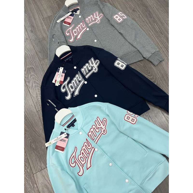 Áo Khoác bóng chày tommy vnxk