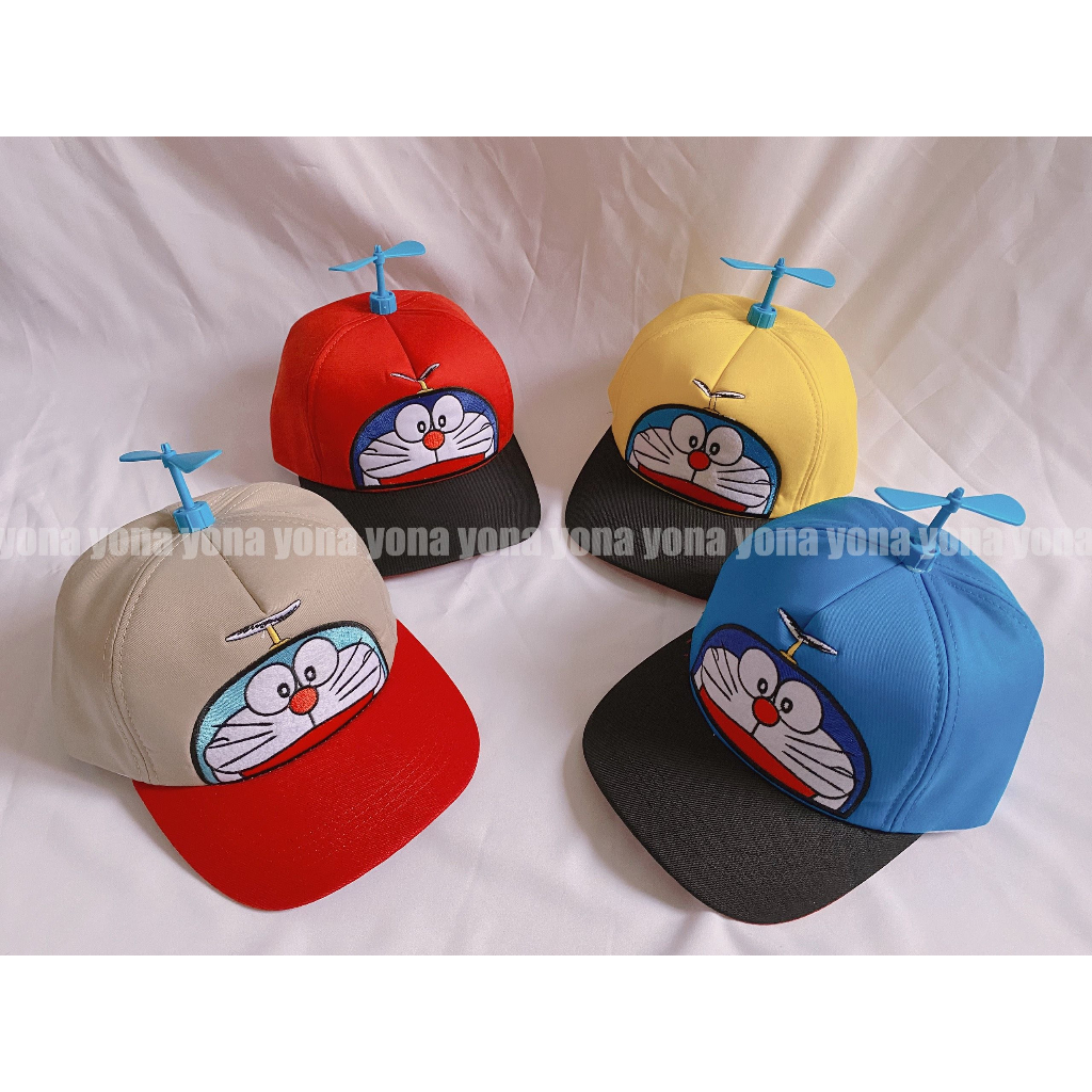 Mũ lưỡi trai trẻ em chong chóng quay doraemon Nón cho bé 2 - 5 tuổi