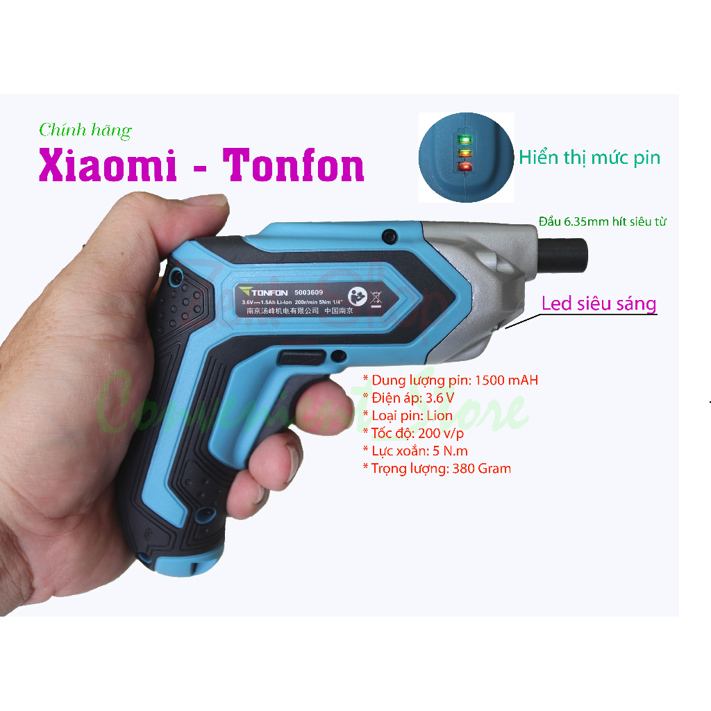 Máy vặn vít Xiaomi - Tonfon