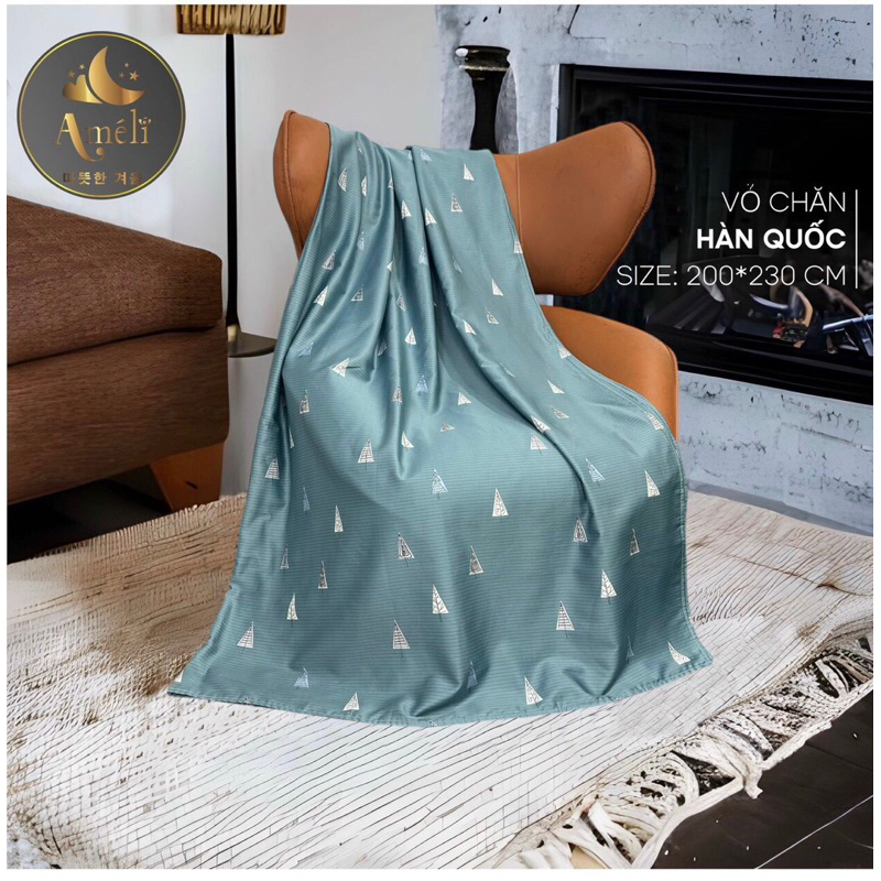 Vỏ chăn cotton hàn quốc Lasante 100% cotton