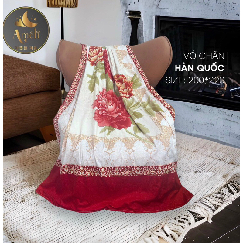 Vỏ chăn cotton hàn quốc Lasante 100% cotton