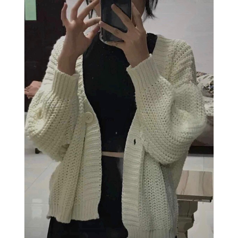 Pass áo khoác len dáng ngắn