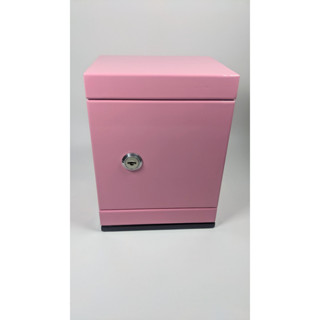 Tủ sắt mini để tiền ống heo giấy tờ an toàn tiện dụng