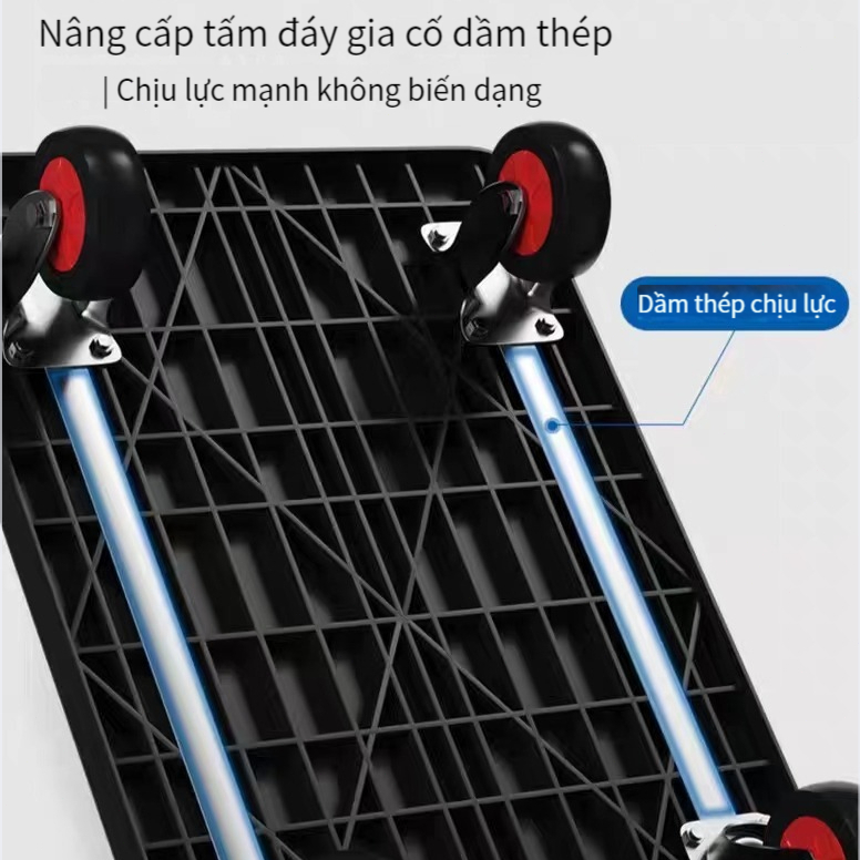 Xe đẩy hàng Xe đẩy hàng Xe đẩy hàng Xe đẩy hàng Xe đẩy hàng Xe đẩy hàng thời trang Tấm nhựa cứng