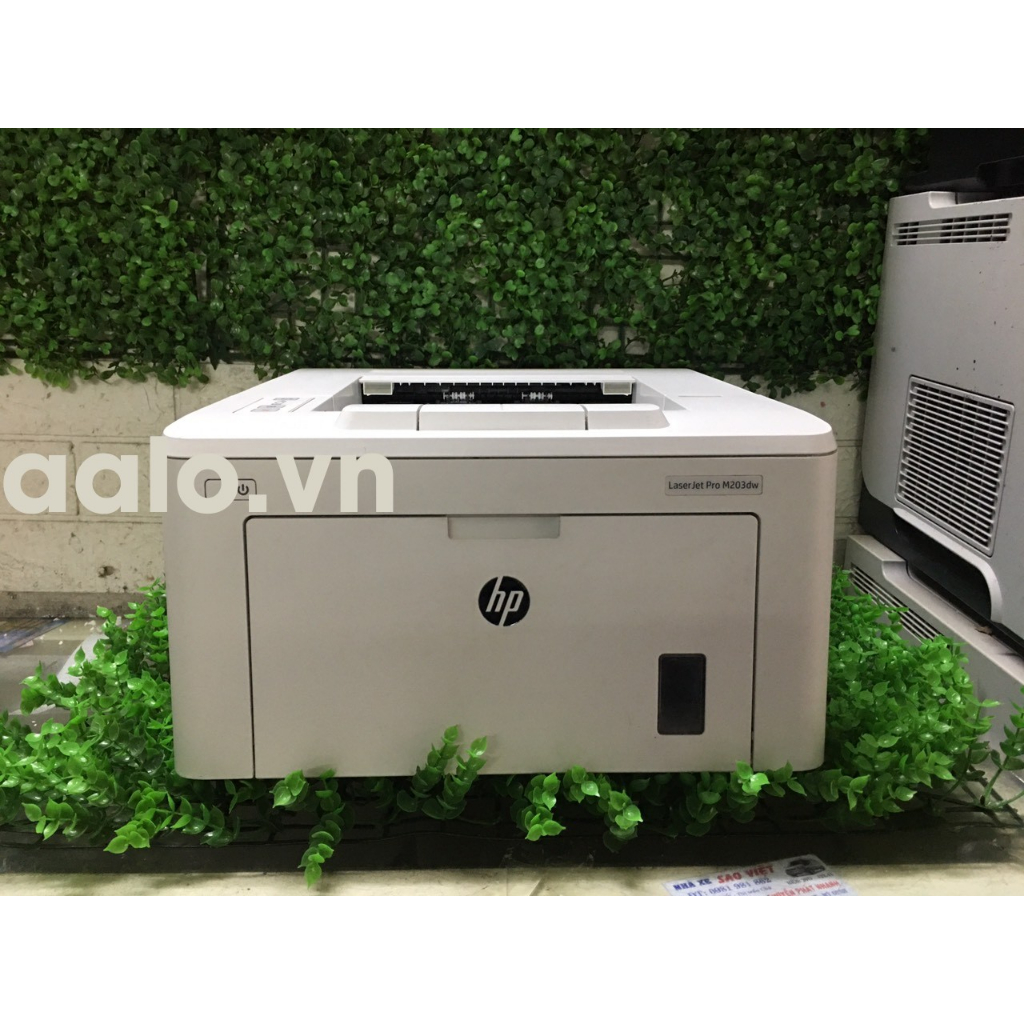 MÁY IN HP LASEJET PRO M203DW 203DW IN TRẮNG ĐEN 2 MẶT TỰ ĐỘNG KẾT NỐI WIFI KHÔNG DÂY