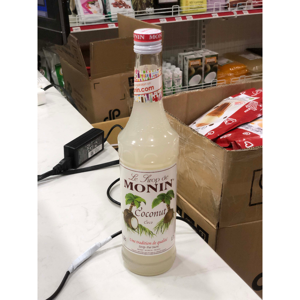 Siro Monin Dừa  Syrup Monin Coconut  700ml