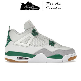 Giày Jordan 4 SB Pine Green Nam Nữ - JD4 Sneaker Bóng Rổ Trắng Xanh Lá Nâu [FREESHIP + HỘP GIÀY + HỘP BẢO VỆ]