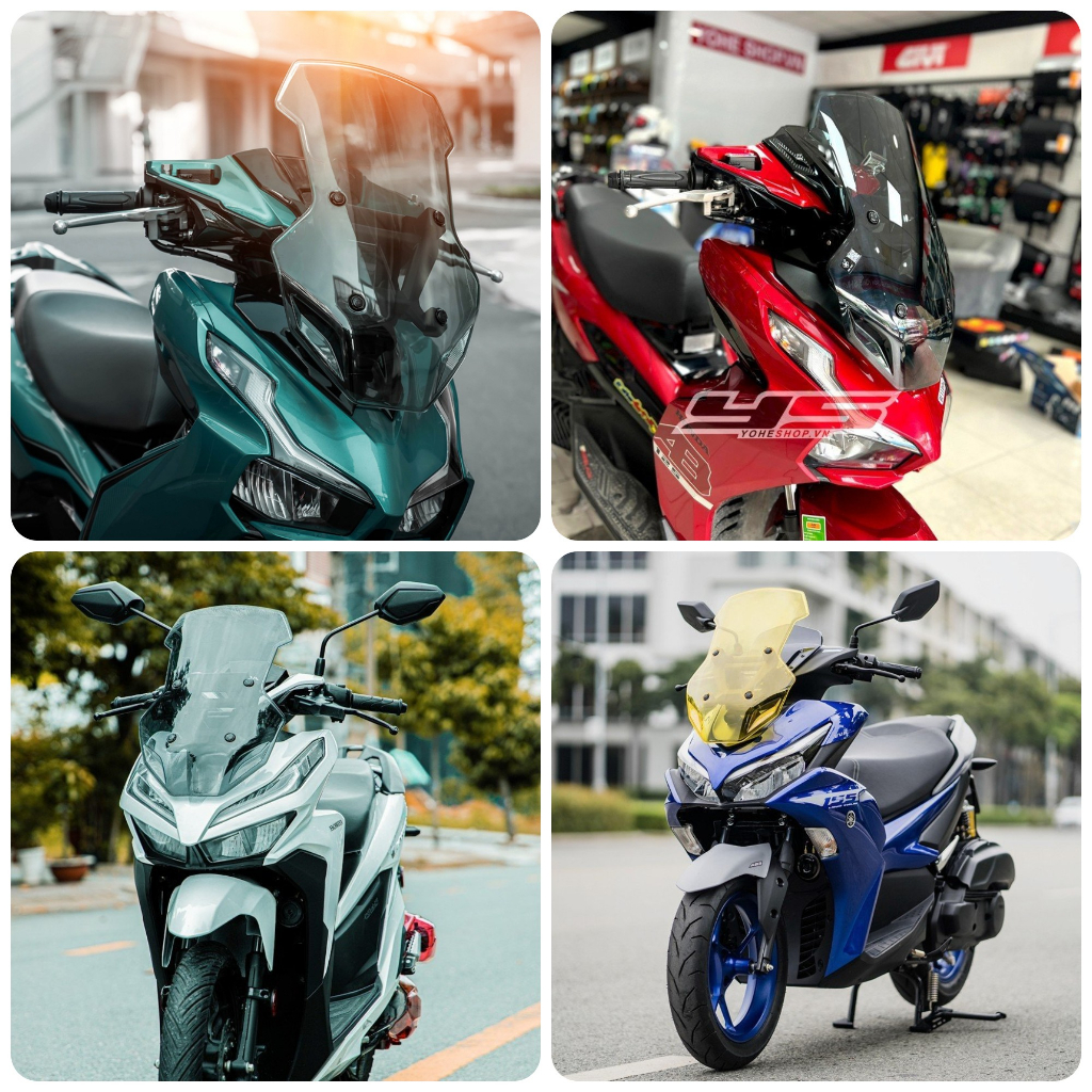 Kính Chắn Gió Zhi.Pat Lắp Xe Máy