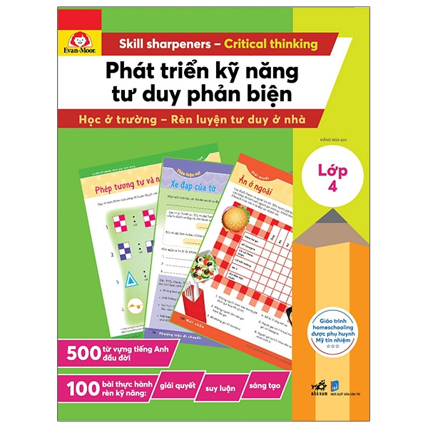Sách - Phát triển kỹ năng tư duy phản biện lớp 4