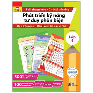 Sách - Phát triển kỹ năng tư duy phản biện lớp 4